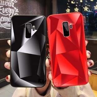 قاب الماسی پشت گلس سامسونگ Diamond Case Samsung Galaxy A6 Plus