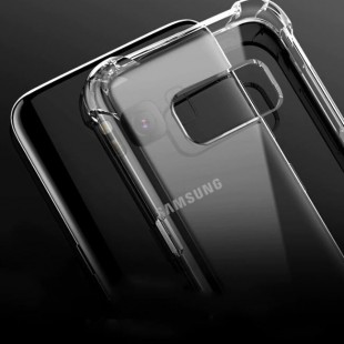 قاب ژله ای شفاف ضدضربه سامسونگ Shockproof Case for Samsung Galaxy S8