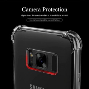 قاب ژله ای شفاف ضدضربه سامسونگ Shockproof Case for Samsung Galaxy S8 PLUS