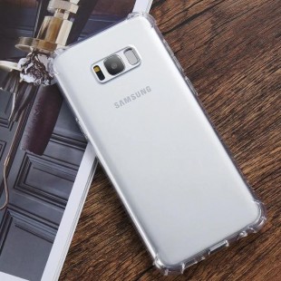قاب ژله ای شفاف ضدضربه سامسونگ Shockproof Case for Samsung Galaxy S8 PLUS