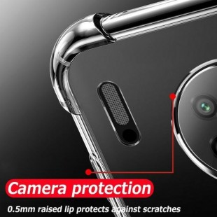 قاب ژله ای شفاف ضدضربه هواوی Shockproof Case for Huawei Mate 30 Lite