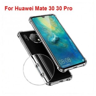 قاب ژله ای شفاف ضدضربه هواوی Shockproof Case for Huawei Mate 30 Lite