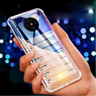 قاب ژله ای شفاف ضدضربه هواوی Shockproof Case for Huawei Mate 30 Lite