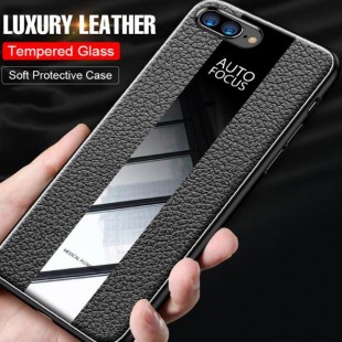قاب چرمی آینه ای آیفون Leather Mirror Apple iPhone 6.6s