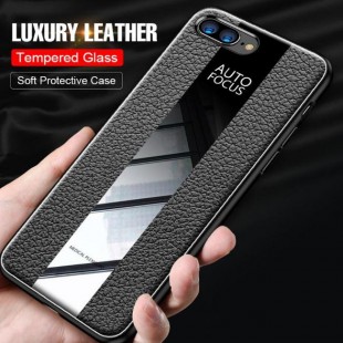قاب چرمی آینه ای آیفون Leather Mirror Apple iPhone 6 Plus