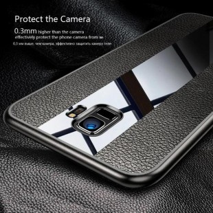 قاب چرمی آینه ای سامسونگ Leather Mirror Samsung Galaxy A6