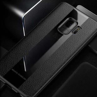 قاب چرمی آینه ای سامسونگ Leather Mirror Samsung Galaxy S9
