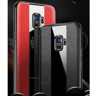 قاب چرمی آینه ای سامسونگ Leather Mirror Samsung Galaxy J6 Plus