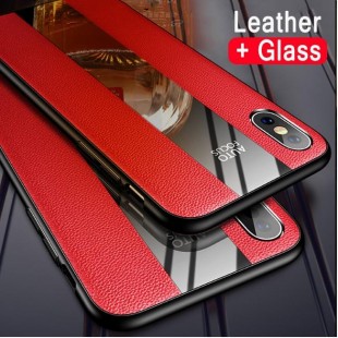 قاب چرمی آینه ای آیفون Leather Mirror Apple iPhone Xr
