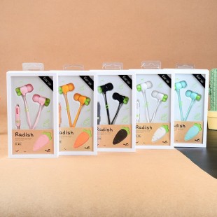 هندزفری طرح تربچه Radish E-26 Handsfree