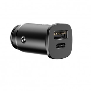 شارژر فندکی بیسوس مدل Baseus Mini Fast Car Charger PD 3.0 QC 4.0 USB Type-C Ports 30w Fast Charger