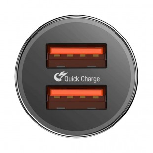 شارژر فندکی بیسوس مدل Baseus Small Screw Type-C PD+USB Quick Charge Car Charger 36W