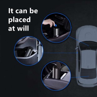 سطل زباله اتومبیل بیسوس Baseus Gentleman Style Vehicle-mounted Trash Can CRLJT-01