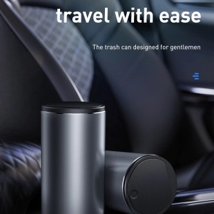 سطل زباله اتومبیل بیسوس Baseus Gentleman Style Vehicle-mounted Trash Can CRLJT-01