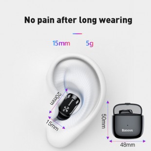 هندزفری بلوتوث تک گوش بیسوس مدل Baseus Encok wireless earphone A03 NGA03-01