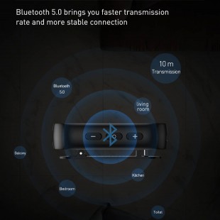 گیرنده بلوتوثی موزیک بیسوس Baseus BA02 Bluetooth 3.5mm Audio Adapter