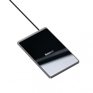 شارژر وایرلس 15 وات بیسوس مدل Baseus Card wireless charger with USB WX01B-01