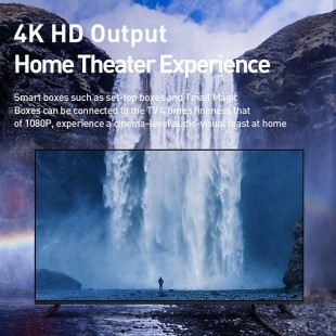 کابل HDMI بیسوس طول 5 متر Baseus Enjoyment Series 4KHD To 4KHD 5m CAKSX-E0G