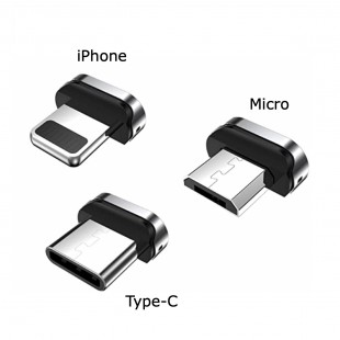 سر کابل مگنتی میکرو برند بیسوس مدل Baseus Camxc-e Micro Magnetic adapter