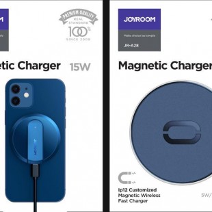 شارژر مغناطیسی بی سیم جویروم Joyroom JR-A28 Magnetic Wireless Charger