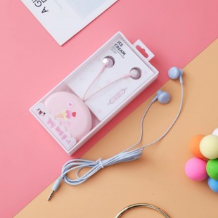 هندزفری فانتزی طرح بستنی Earbud ice cream earphone XY39