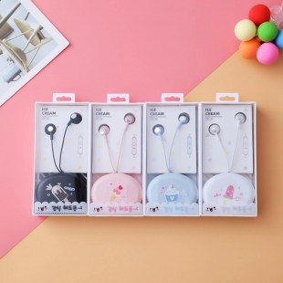 هندزفری فانتزی طرح بستنی Earbud ice cream earphone XY39