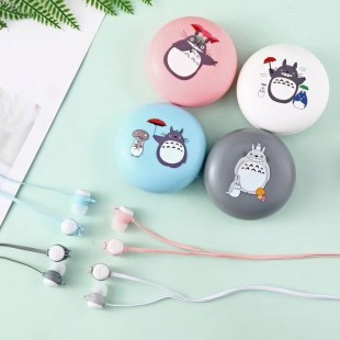 هندزفری فانتزی طرح توتورو Dragon cartoon cat earphones KN-8136