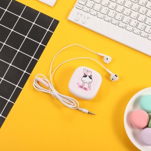 هندزفری فانتزی طرح گربه کیکا Keeka KA-168 cute little cat earphone