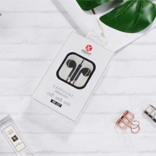 هندزفری رنگی طرح آیفون کیکا Keeka WE-227 Wired earphone