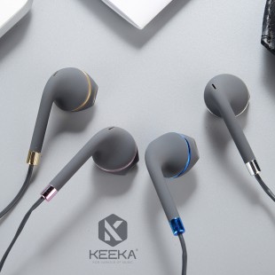 هندزفری طرح آیفون کیکا مدل Keeka EB-112 earphone