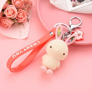 جاسوئیچی طرح خرگوش Cute rabbit design keychain code 73-16