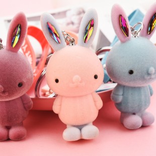 جاسوئیچی طرح خرگوش Cute rabbit design keychain code 73-16