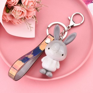 جاسوئیچی طرح خرگوش Gradient rabbit keychain code 73-5
