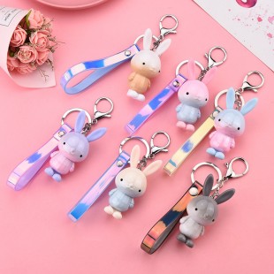 جاسوئیچی طرح خرگوش Gradient rabbit keychain code 73-5