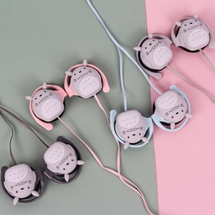 هندزفری دورگوشی کینبنی Kinbni KN-3030 totoro earphones