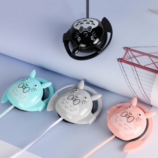 هندزفری فانتزی دورگوش Totoro design earphone KN-104