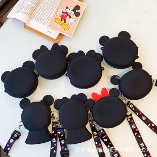 کیف دوشی فانتزی طرح میکی موس Micky mouse family coin purse