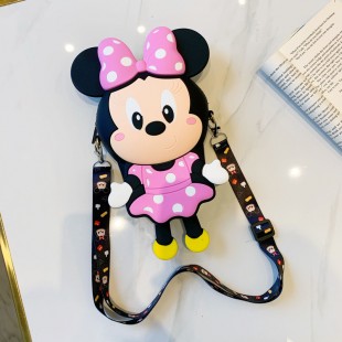 کیف دوشی فانتزی طرح مینی موس Mini mouse coin purse