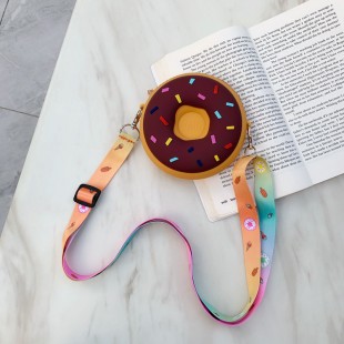 کیف دوشی فانتزی طرح دونات Donuts design coin purse
