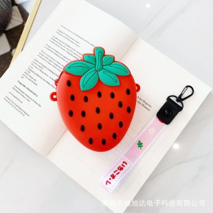 کیف دوشی فانتزی طرح توت فرنگی Strawberry coin purse