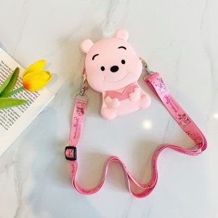 کیف دوشی فانتزی طرح پو Colorful Pooh coin purse