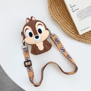 کیف دوشی فانتزی طرح سنجاب کارتونی Squirrel Cartoon coin purse