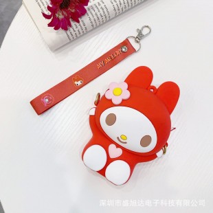 کیف دوشی فانتزی طرح سانریو ملودی Red Sanrio Melody design coin purse