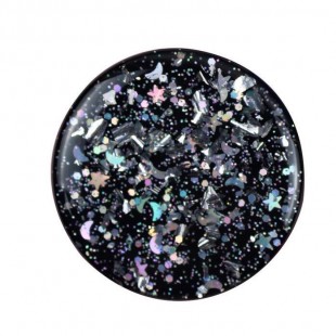 پاپ سوکت اکلیلی دایره‌ای Round glitter pop socket