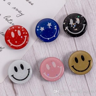 پاب سوکت اکلیلی طرح لبخند Glossy smile style pop socket