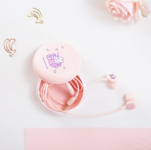 هندزفری فانتزی طرح خرگوش کارتونی Cute cartoon rabbit earphone XY-23