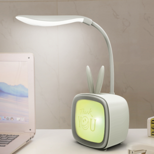 چراغ مطالعه فانتزی طرح تلویزیون Cute love learning USB charging bedroom night light