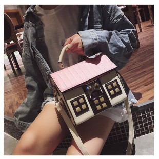 کیف فانتزی طرح خانه Cute house design handbag