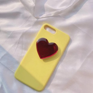 پاپ سوکت قلبی براق Glossy heart shape Pop socket