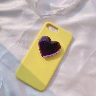 پاپ سوکت قلبی براق Glossy heart shape Pop socket